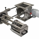 Cleaning of the telescopic rotational magnetic separator